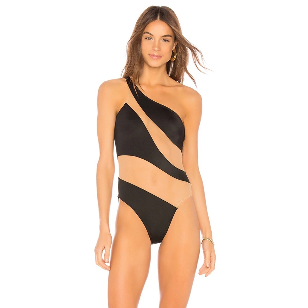 Norma Kamala snake mesh Mio one piece swimsuit